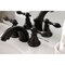 Kingston Brass KB955ACL Mini-Widespread Bathroom Faucet with Plastic Pop-Up, Oil Rubbed Bronze KB955ACL - alternate 2